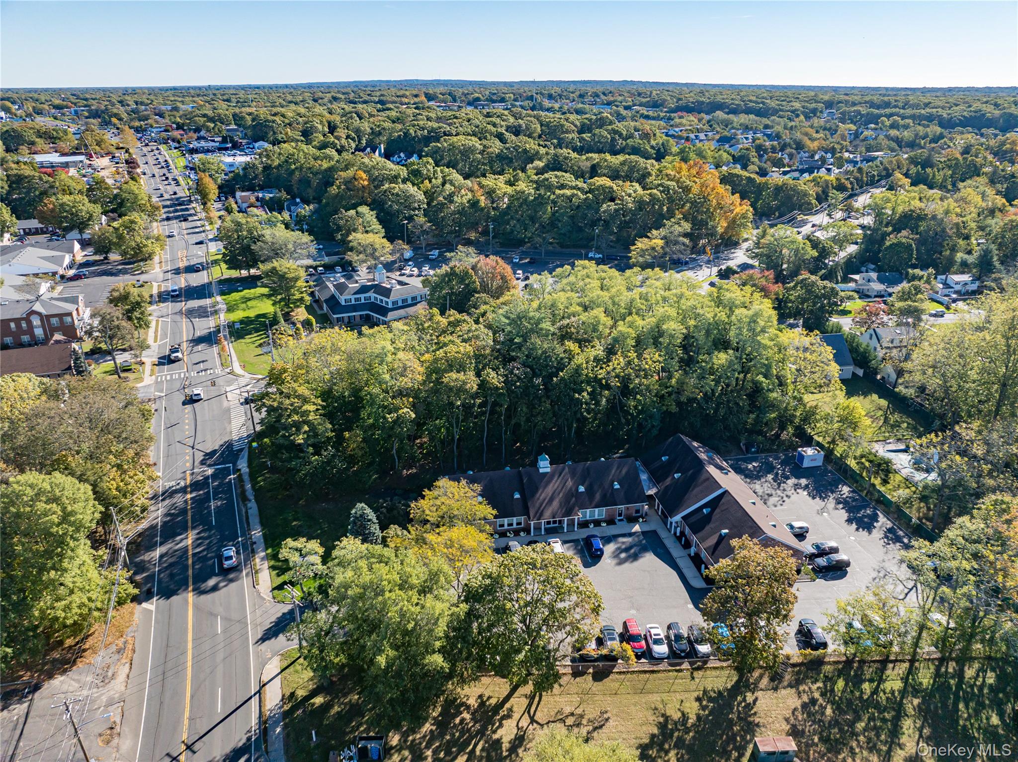 Middle Country Road Smithtown, NY 11780 - Photo 13 of 23 an aerial view of a city