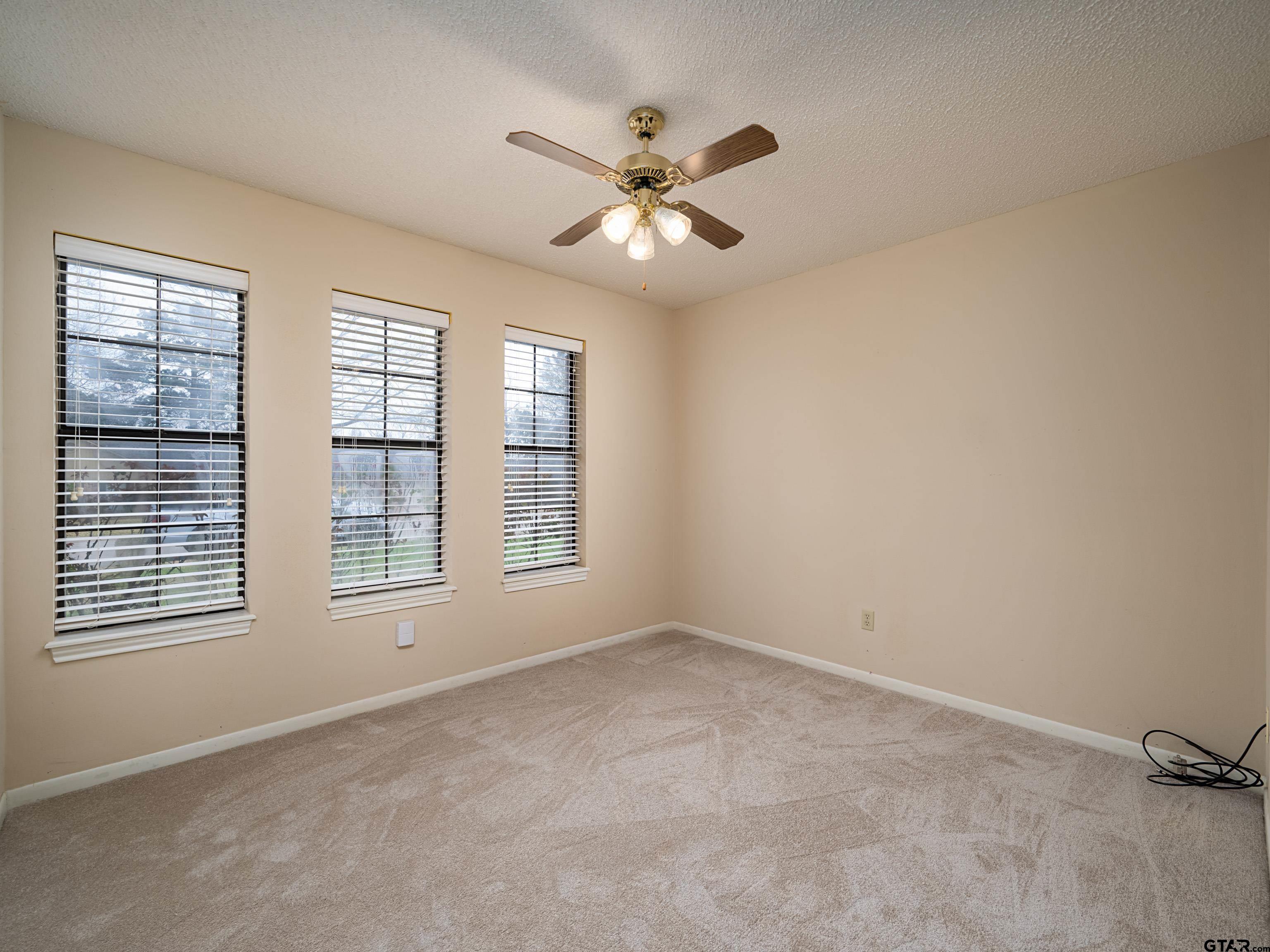 17984 Briarcrest Flint, TX 75762 - Photo 21 of 29 an empty room with windows and fan