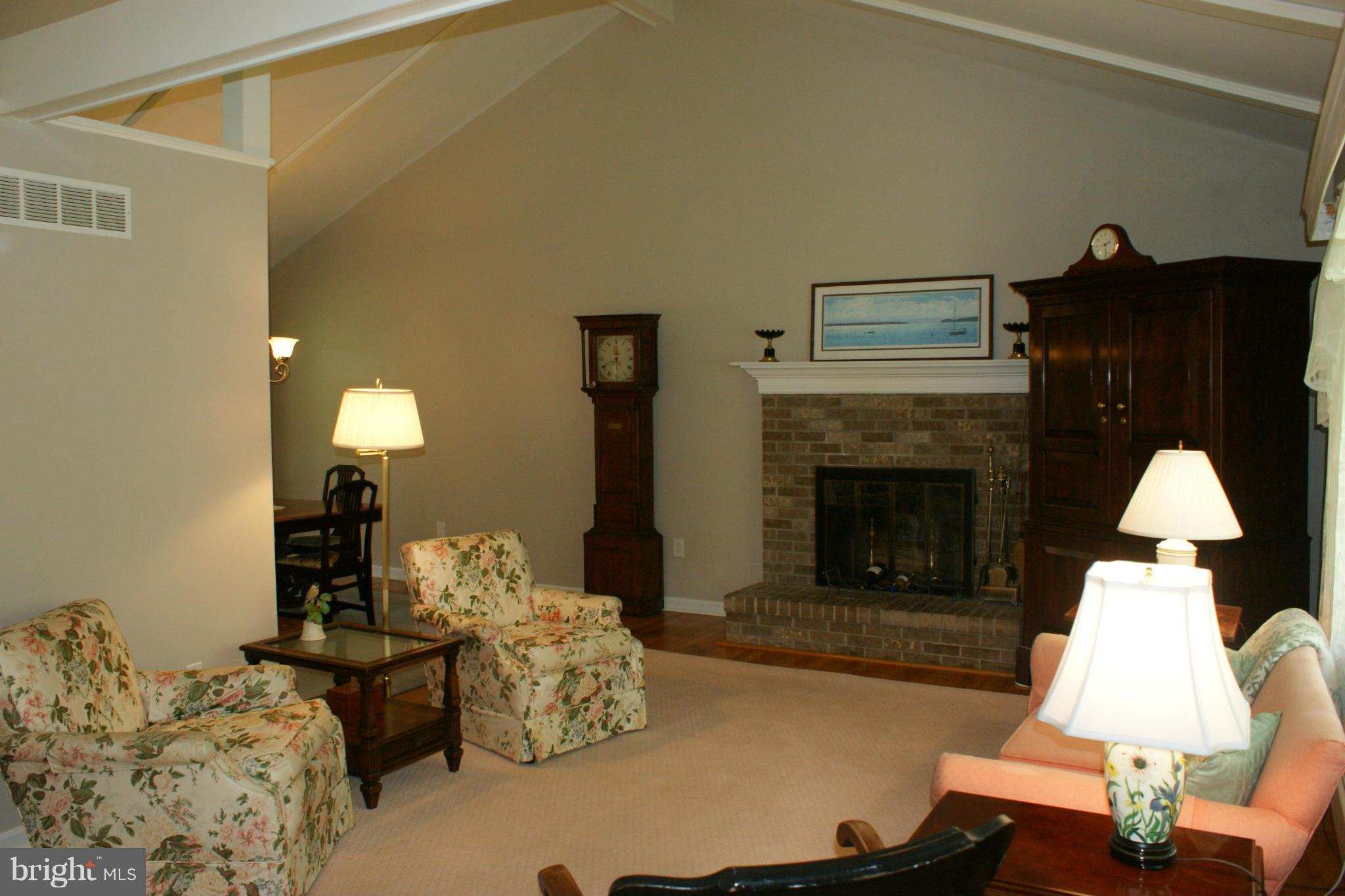 535 Stratford Road Fallston, MD 21047 - Photo 8 of 29 Living Room with Vaulted Ceilings
