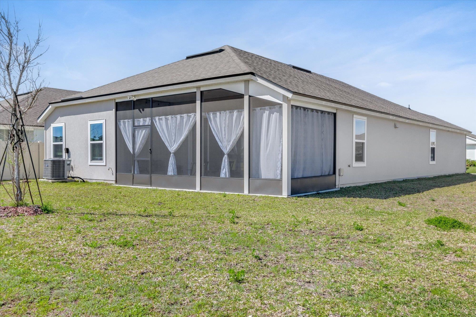 23 Alagon Way Street St. Augustine, FL 32084 - Photo 29 of 51 a backyard of a house