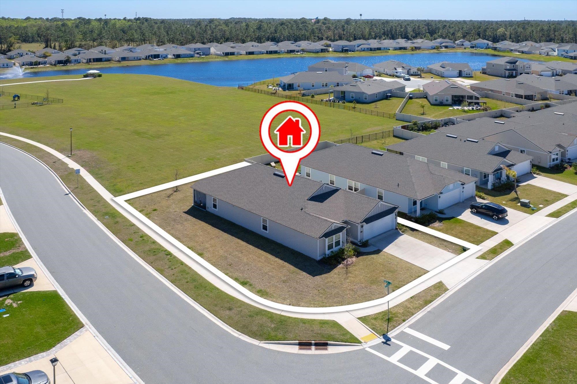 23 Alagon Way Street St. Augustine, FL 32084 - Photo 3 of 51 a view of swimming pool and lake view