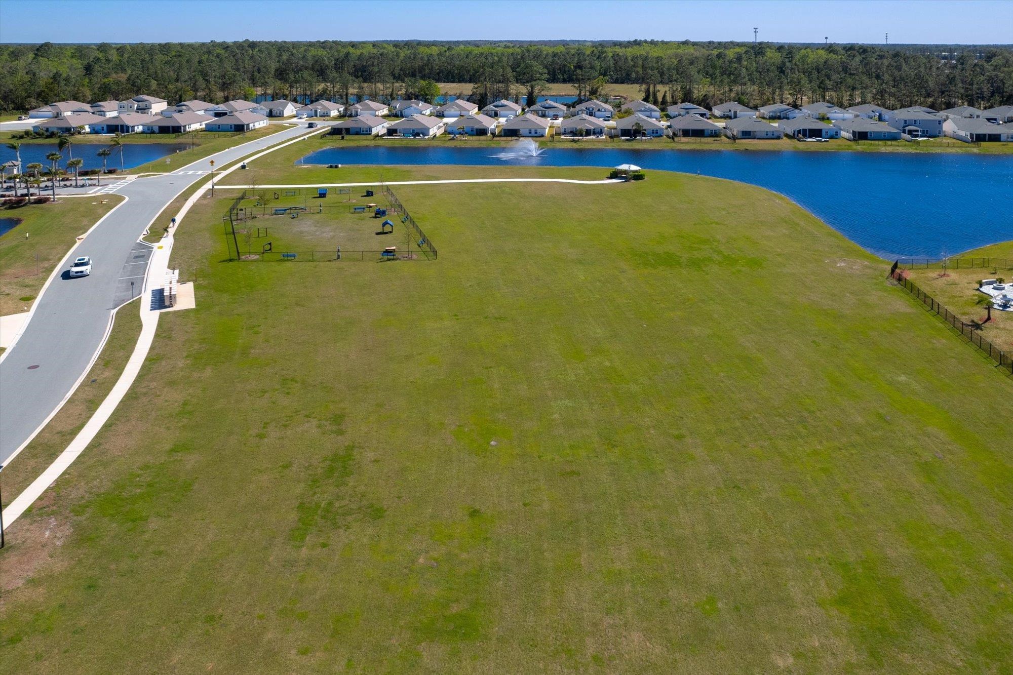 23 Alagon Way Street St. Augustine, FL 32084 - Photo 41 of 51 a view of a swimming pool and lake view