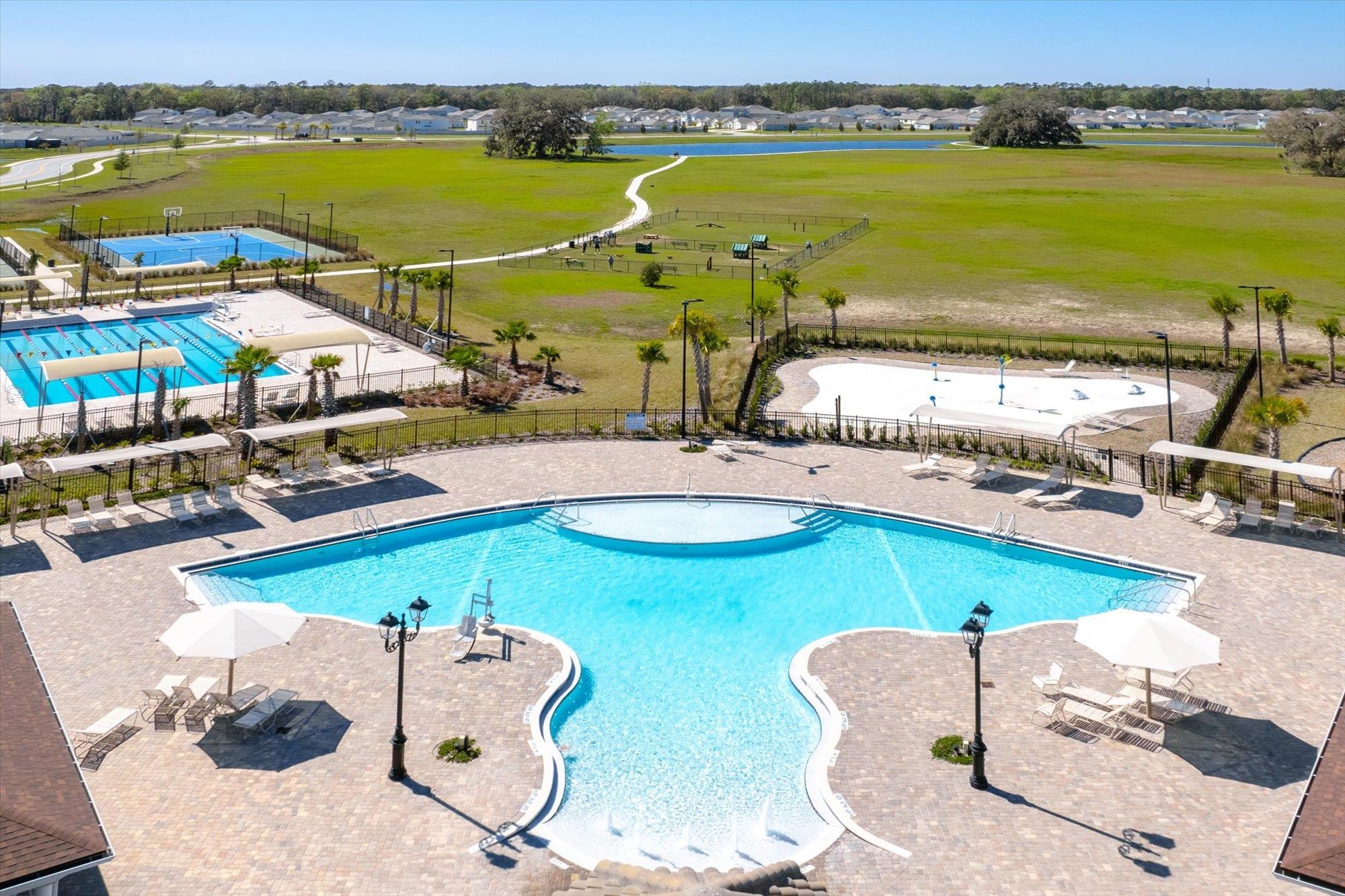 23 Alagon Way Street St. Augustine, FL 32084 - Photo 43 of 51 an aerial view of a pool table and chairs
