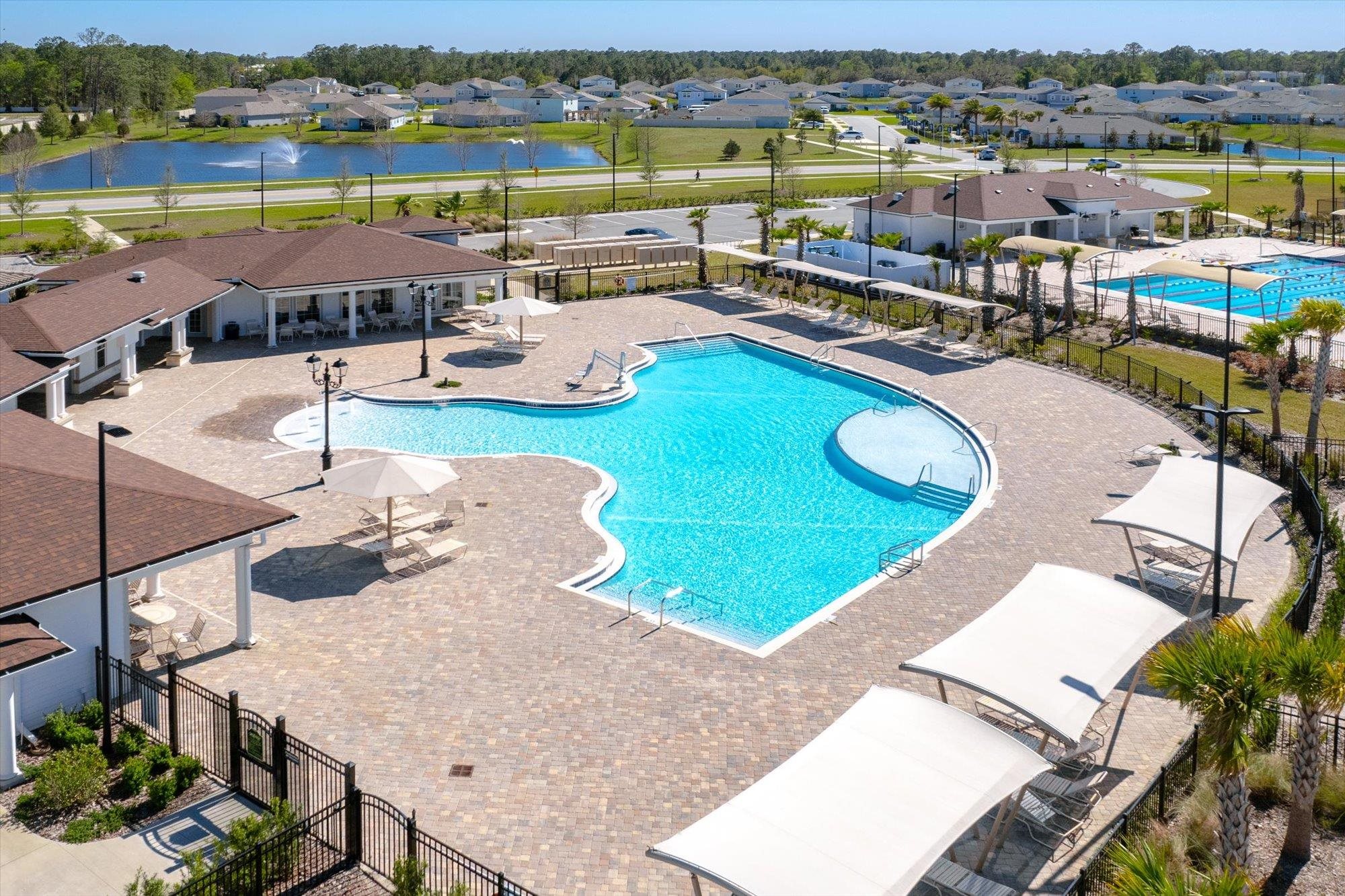 23 Alagon Way Street St. Augustine, FL 32084 - Photo 44 of 51 swimming pool with outdoor seating and city view