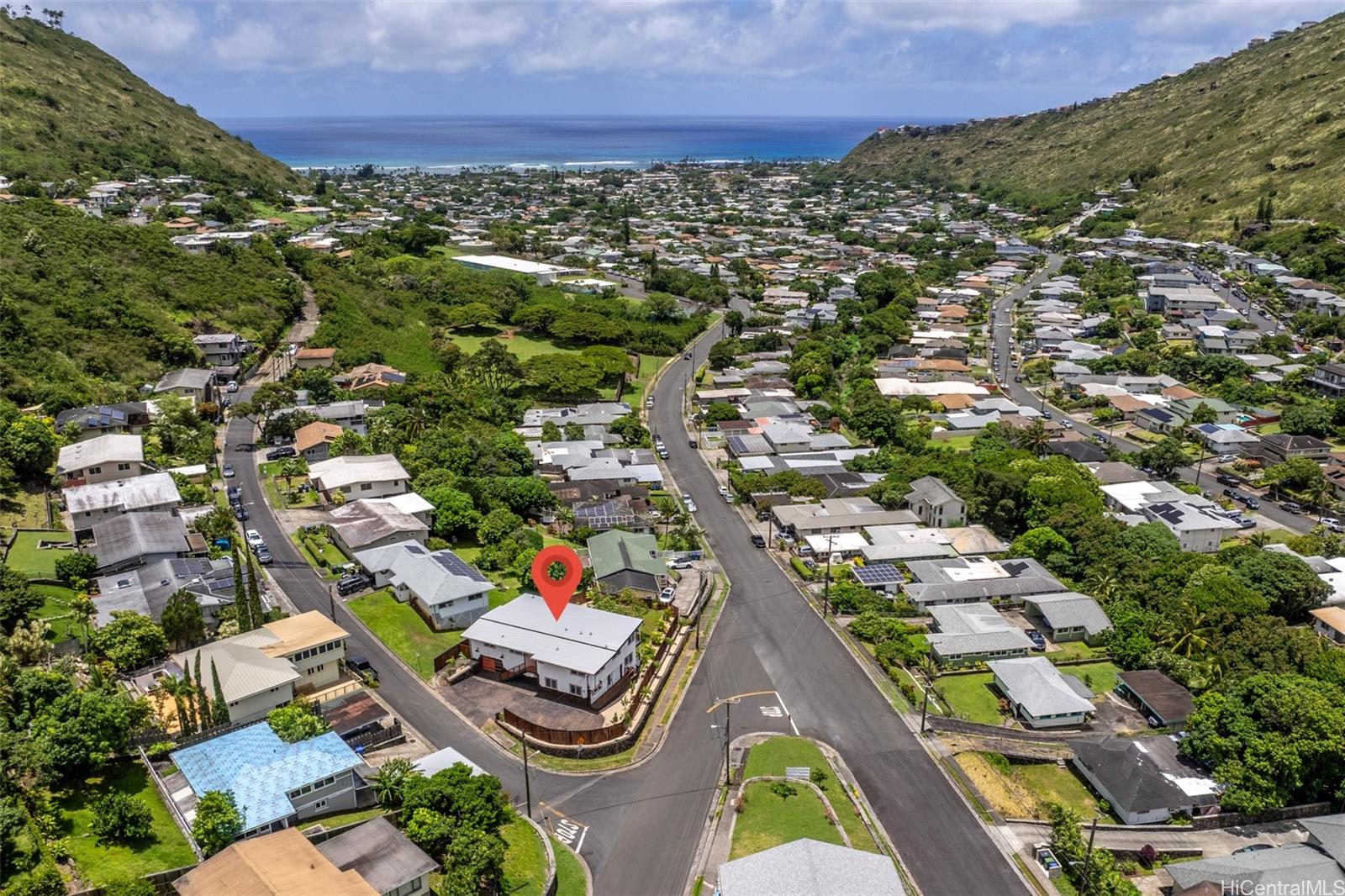 852 Kainoa Place Honolulu, HI 96821 - Photo 25 of 25 an aerial view of residential houses with outdoor space