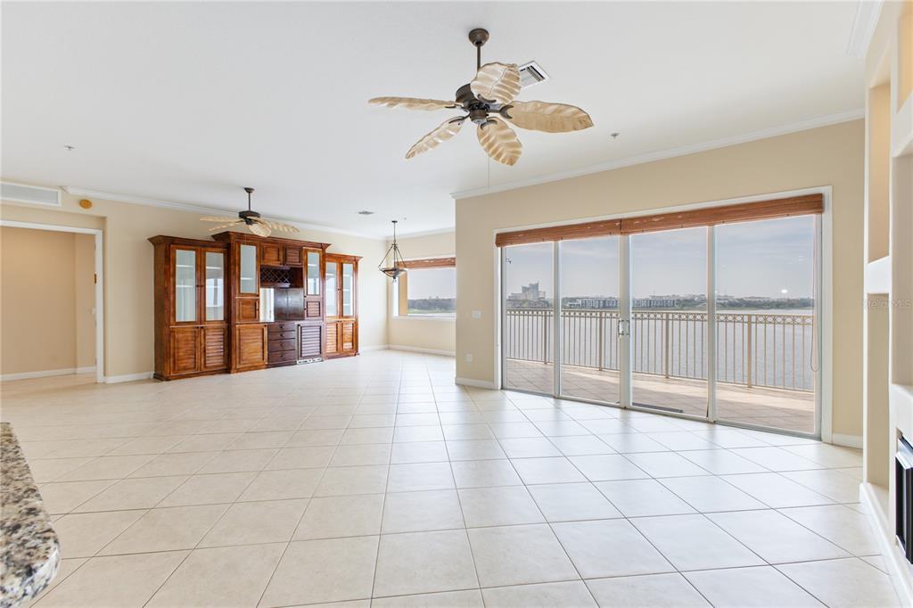 8755 The Esplanade, Unit 126 Orlando, FL 32836 - Photo 18 of 30 a view of an entryway with a chandelier