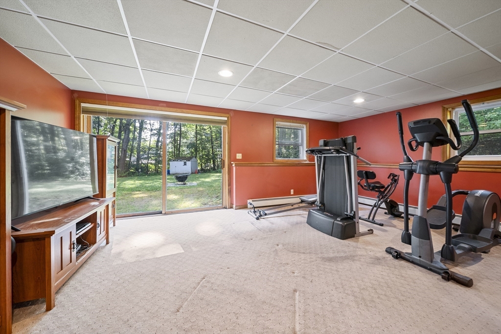 21 Woodman Road Amesbury, MA 01913 - Photo 20 of 30 a view of a room with gym equipment