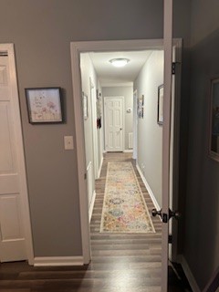 314 Kimbrough Road Clarksville, TN 37043 - Photo 24 of 29 a view of a hallway with wooden floor and front door