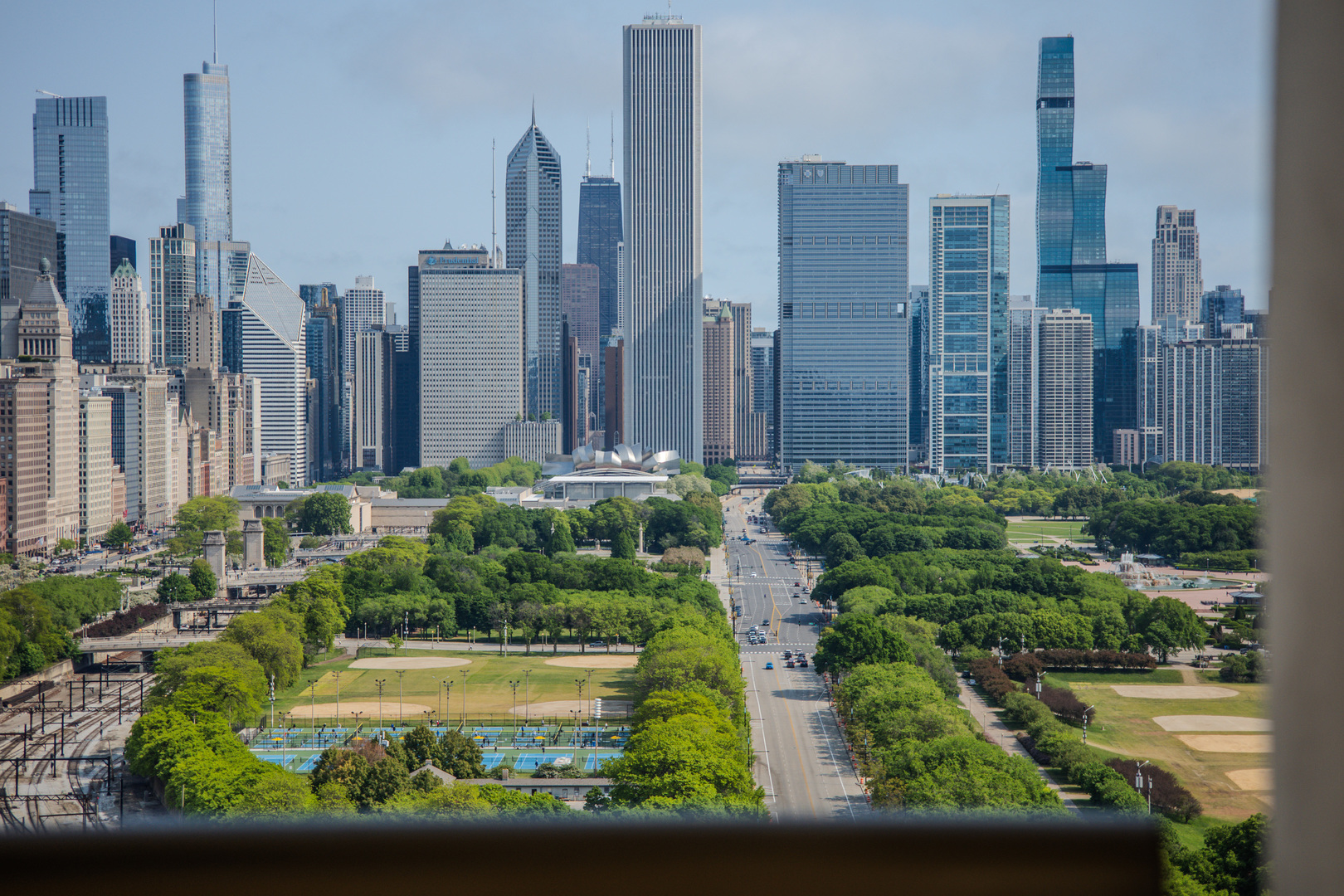 233 East 13th Street, Unit 2001 Chicago, IL 60605 - Photo 31 of 48 a view of a city with tall buildings