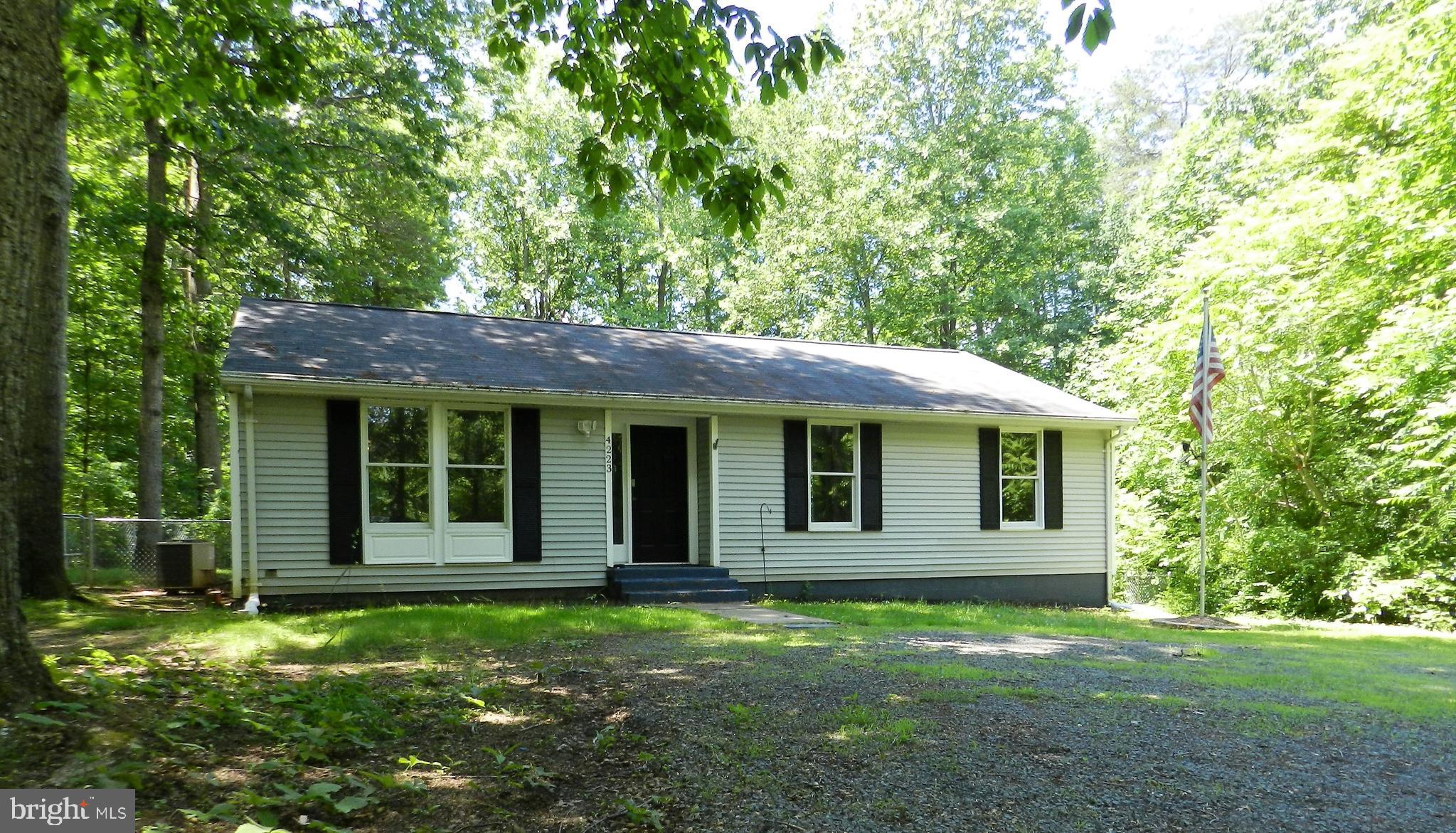 4223 Goldmine Road Goldvein, VA 22720 - Photo 1 of 43 Front View w/covered front porch entry