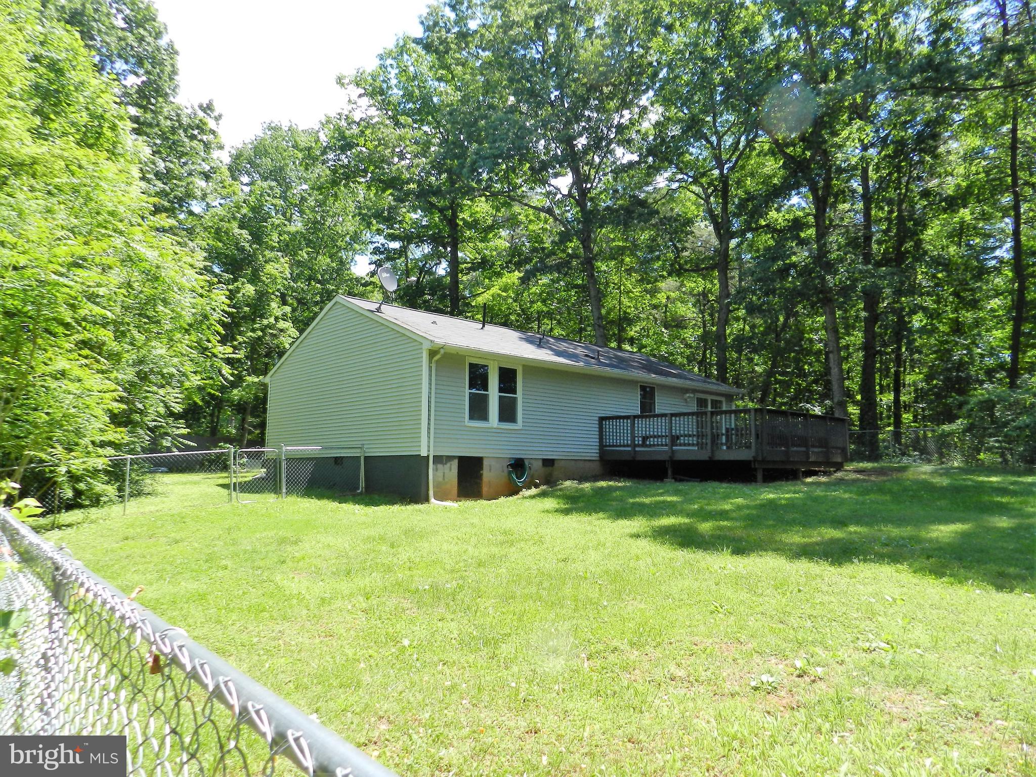 4223 Goldmine Road Goldvein, VA 22720 - Photo 26 of 43 great back yard Chain-link like new