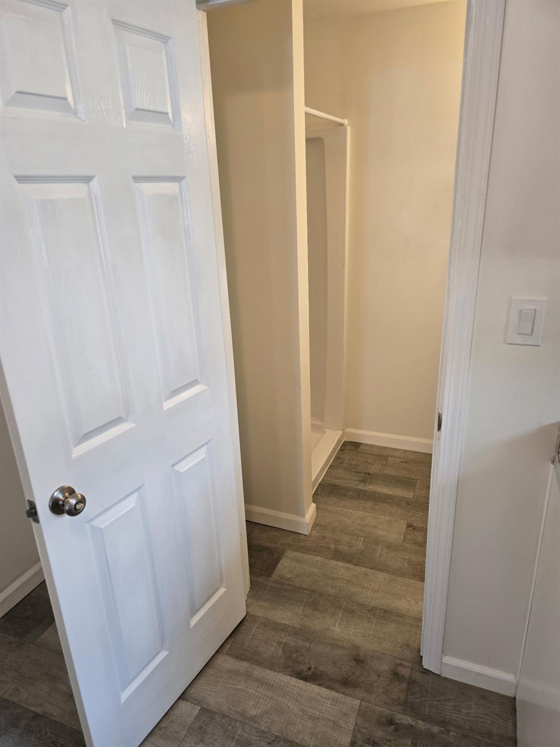 618 J Street Modesto, CA 95354 - Photo 32 of 38 a view of entryway with wooden floor