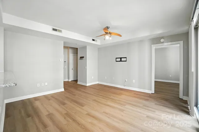 wooden floor in an empty room
