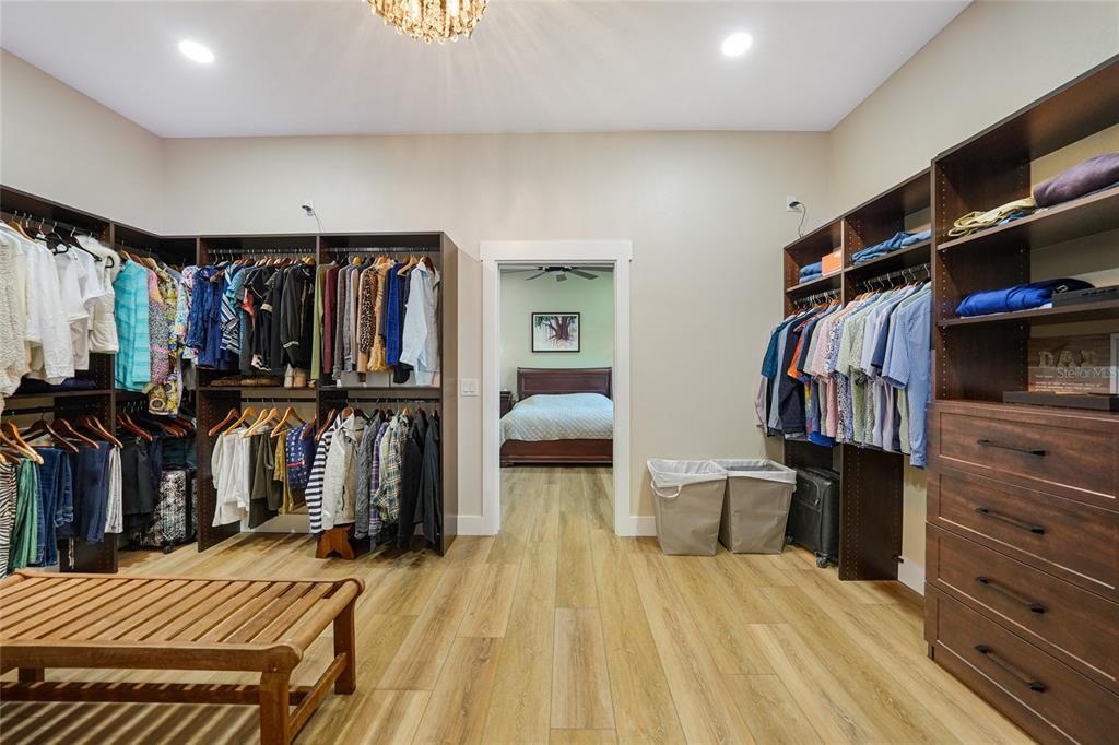 3321 Southwest Martin Lane Arcadia, FL 34266 - Photo 29 of 81 a bedroom with a bed and a walk in closet