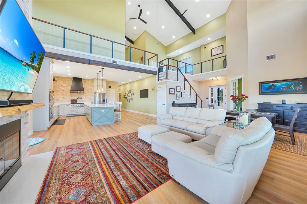 3321 Southwest Martin Lane Arcadia, FL 34266 - Photo 9 of 81 a living room with furniture and wooden floor
