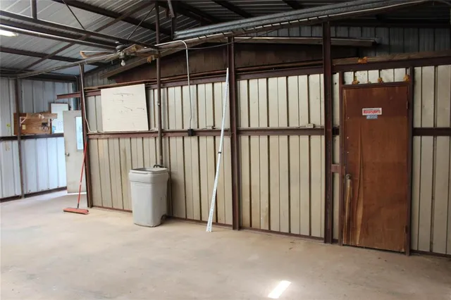 a backyard of a house