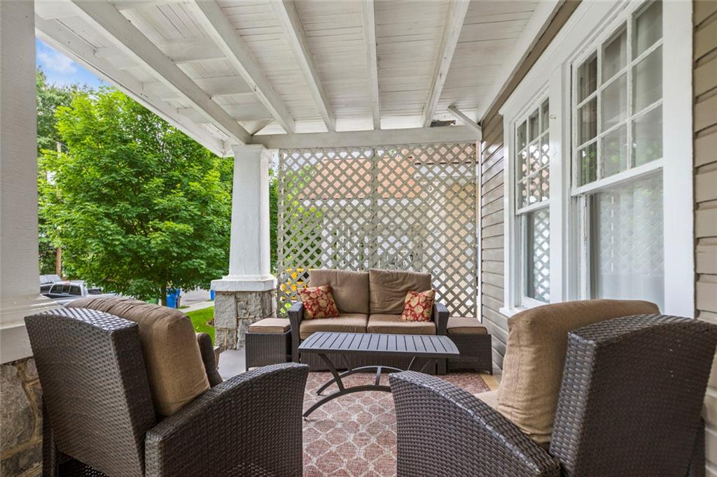 976 Adair Avenue Northeast Atlanta, GA 30306 - Photo 7 of 38 a living room with furniture and a large window