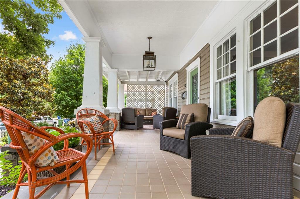 976 Adair Avenue Northeast Atlanta, GA 30306 - Photo 9 of 38 a outdoor living space with furniture