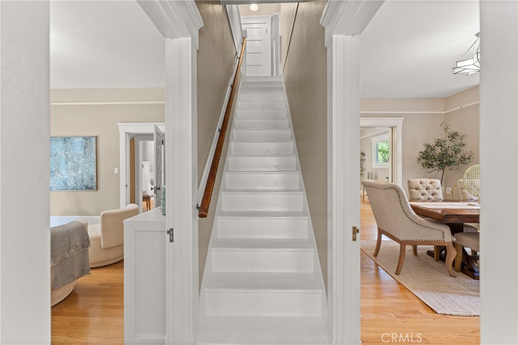16 Campbell Avenue Redlands, CA 92373 - Photo 28 of 57 a view of entryway and hall with wooden floor