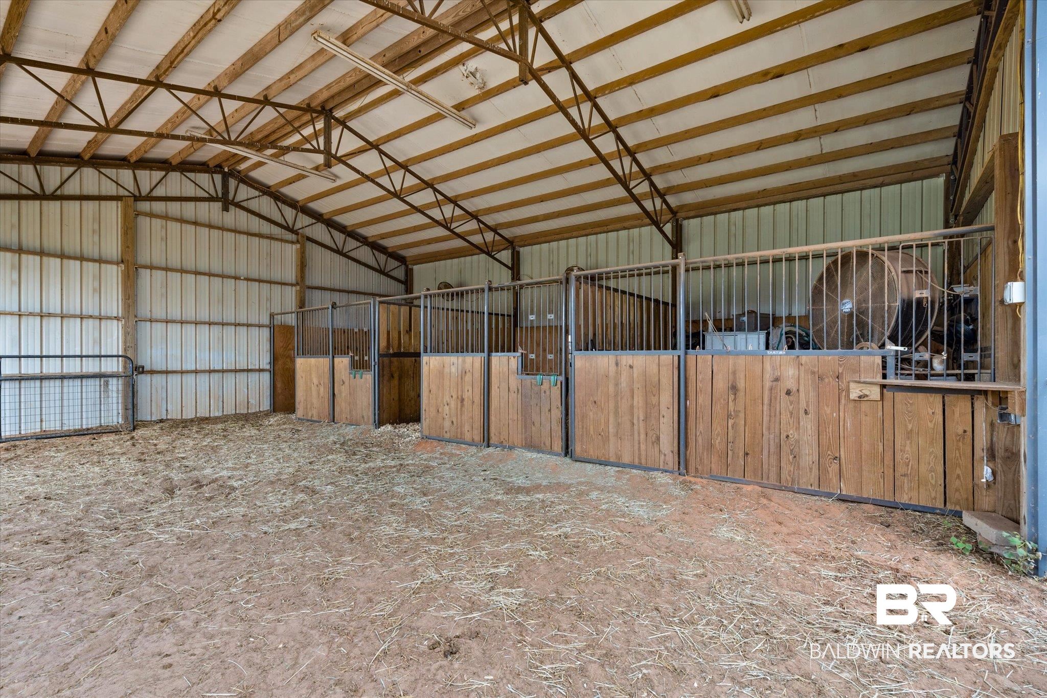 26513 County Road 32 Elberta, AL 36530 - Photo 28 of 47 Inside Pole Barn
