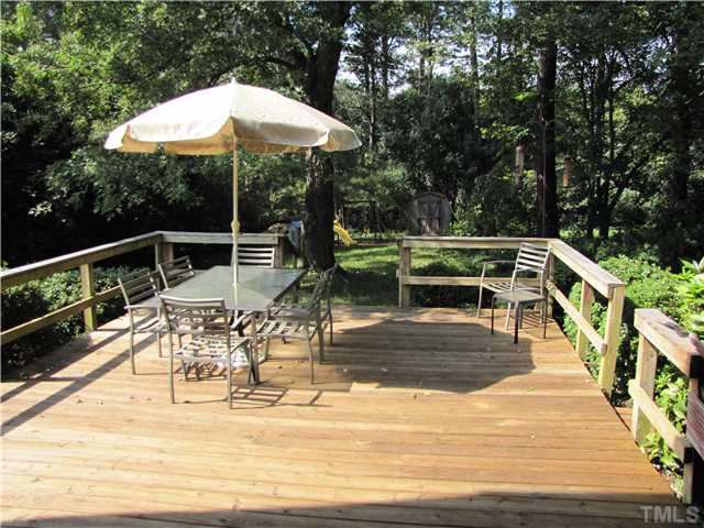 716 Merwin Road Raleigh, NC 27606 - Photo 3 of 24 Deck and Backyard