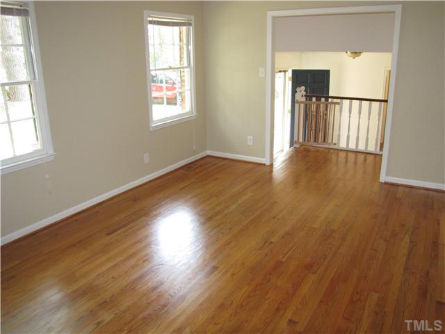 716 Merwin Road Raleigh, NC 27606 - Photo 6 of 24 Living Room looking toward Foyer
