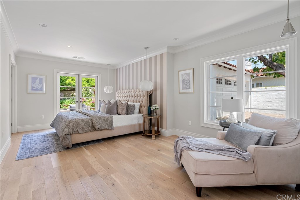 2159 Lorain Road San Marino, CA 91108 - Photo 24 of 42 a bedroom with a bed and a couch with window