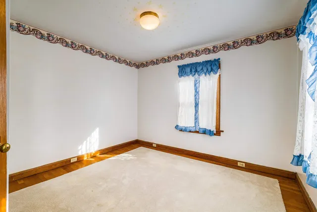 a view of a room with window