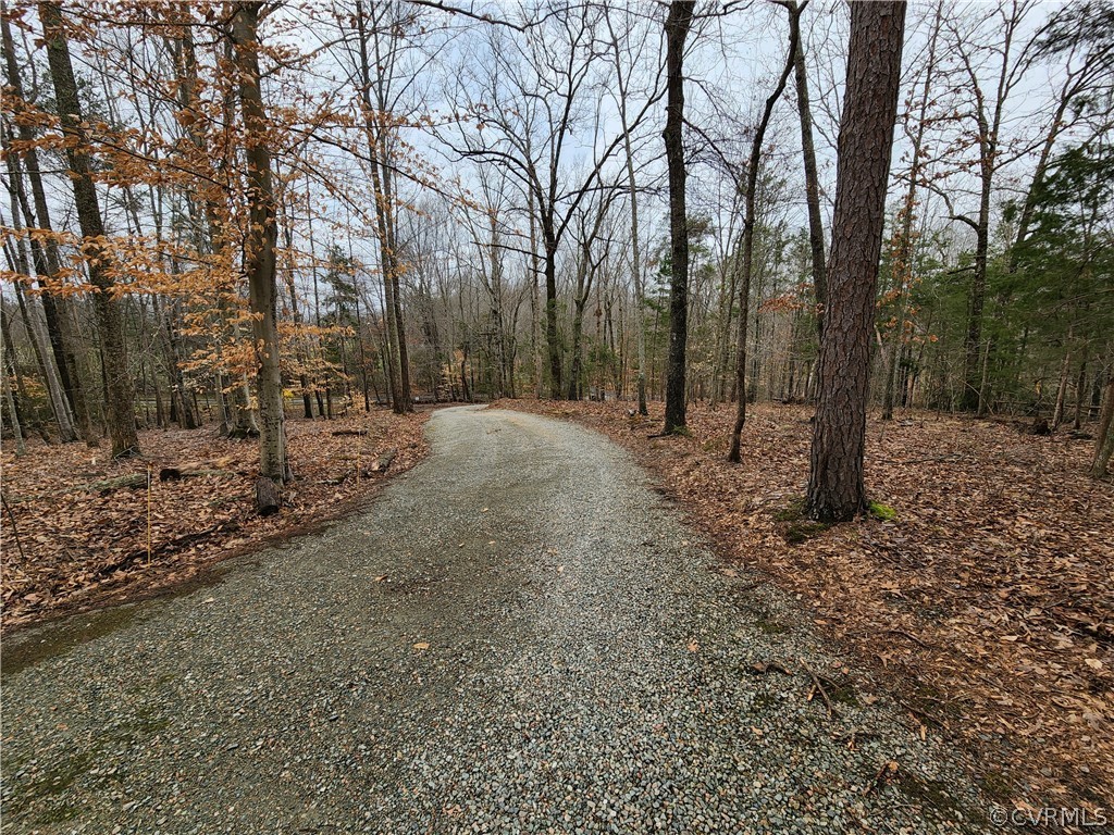 2520 Old Tavern Road Powhatan, VA 23139 - Photo 41 of 42 Driveway view exiting the property