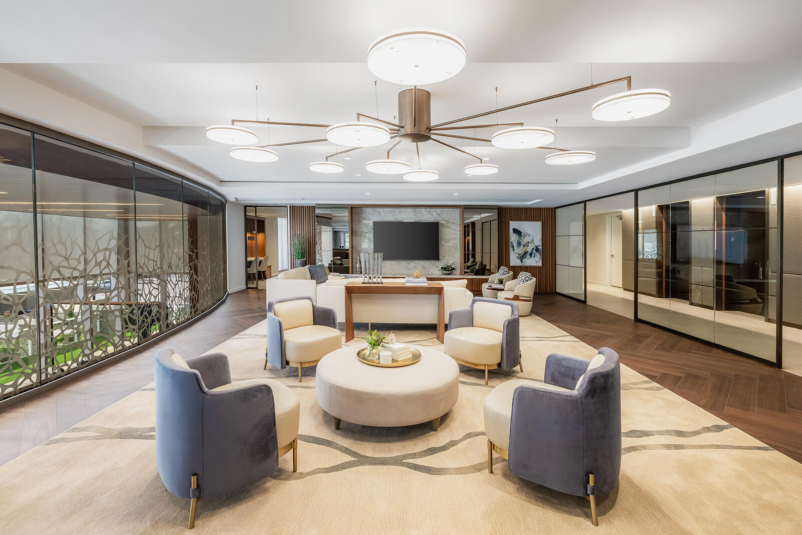 200 Southeast Mizner Boulevard, Unit 106 Boca Raton, FL 33432 - Photo 31 of 43 a living room with furniture and a large window