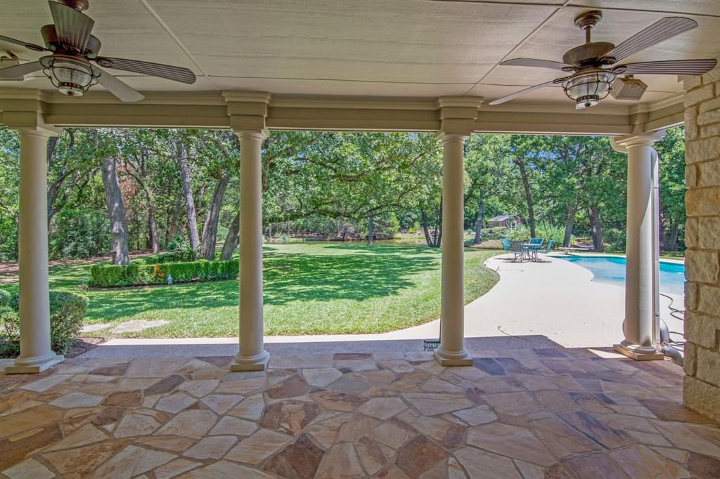 1980 Gertie Barrett Road Mansfield, TX 76063 - Photo 24 of 40 a view of a porch and garden