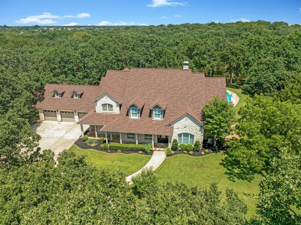 1980 Gertie Barrett Road Mansfield, TX 76063 - Photo 33 of 40 an aerial view of a house