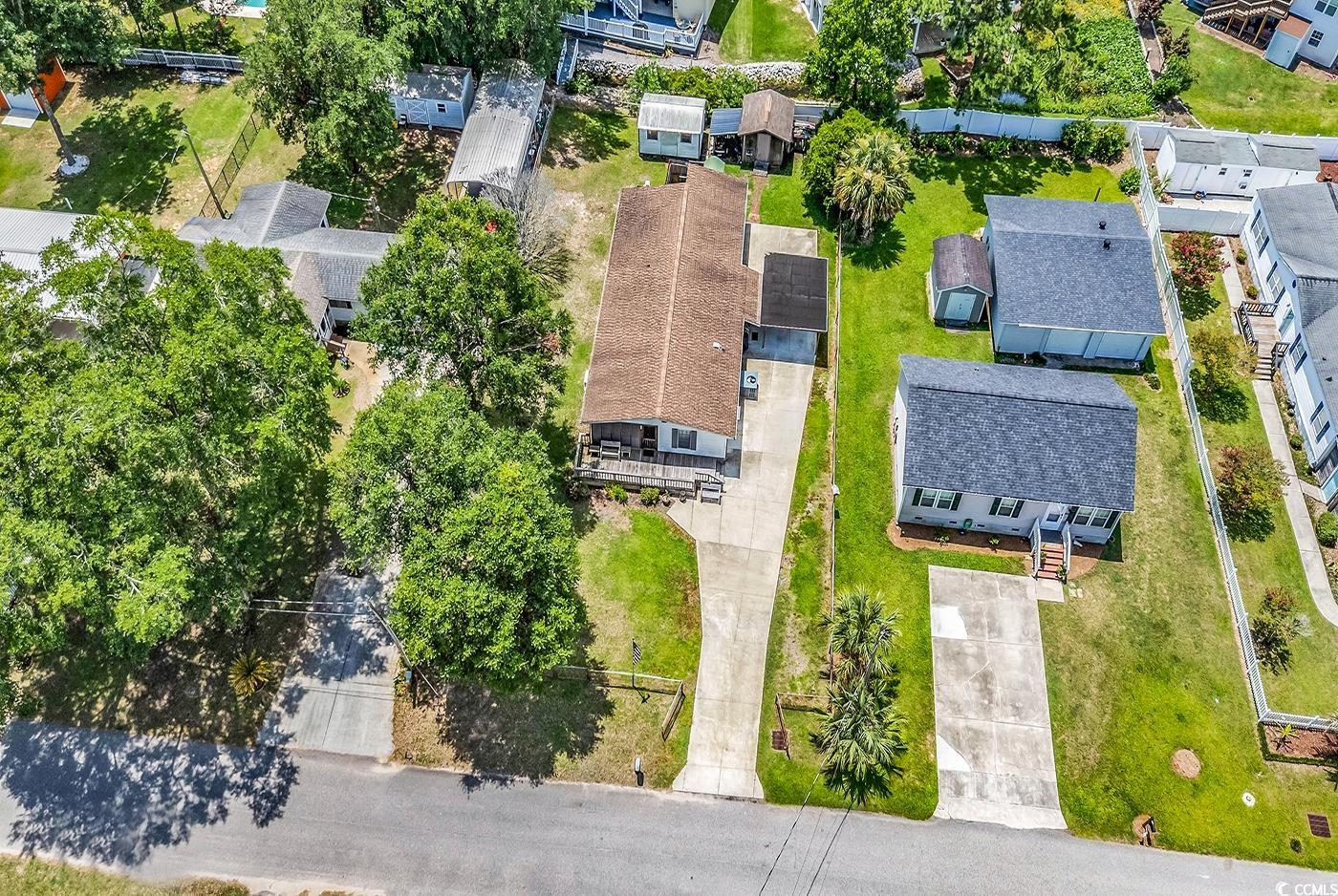 449 Rainbow Drive Murrells Inlet, SC 29576 - Photo 31 of 33 Aerial view of residential area