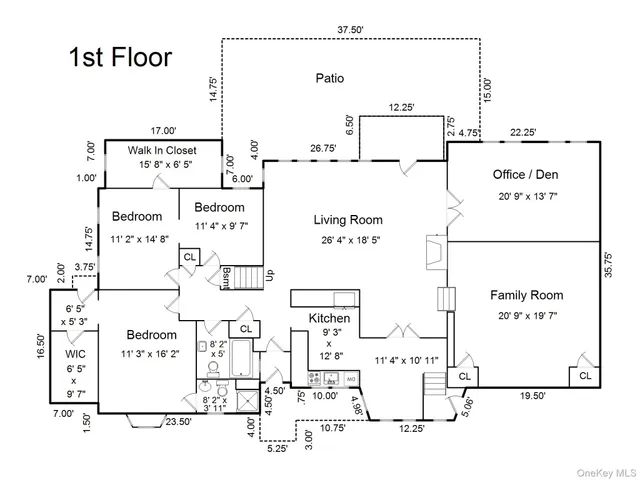 a picture of door with a white wall