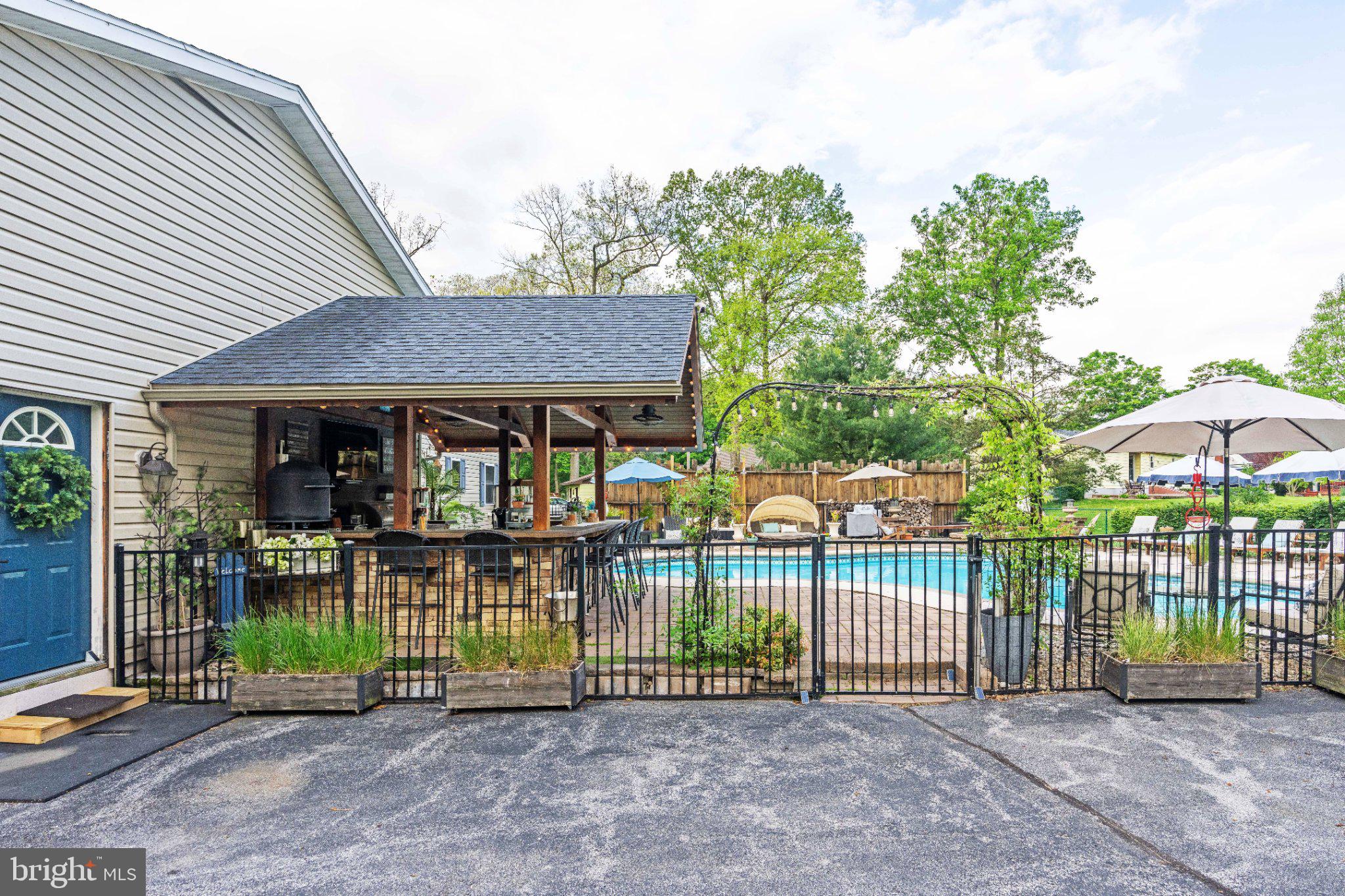1002 Maple Lane Tyrone, PA 16686 - Photo 21 of 71 Charming outdoor oasis with poolside bar.