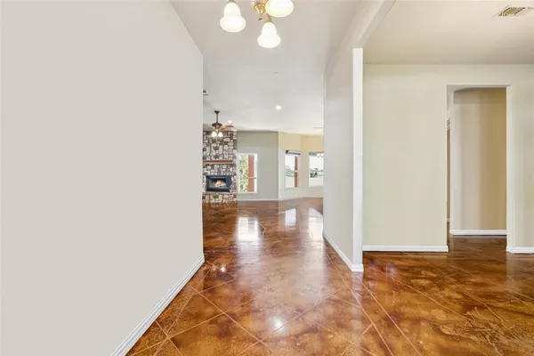 a view interior of the house