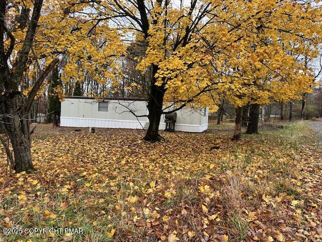 869 Toll Road Effort, PA 18330 - Photo 5 of 13 a view of a yard with plants and trees