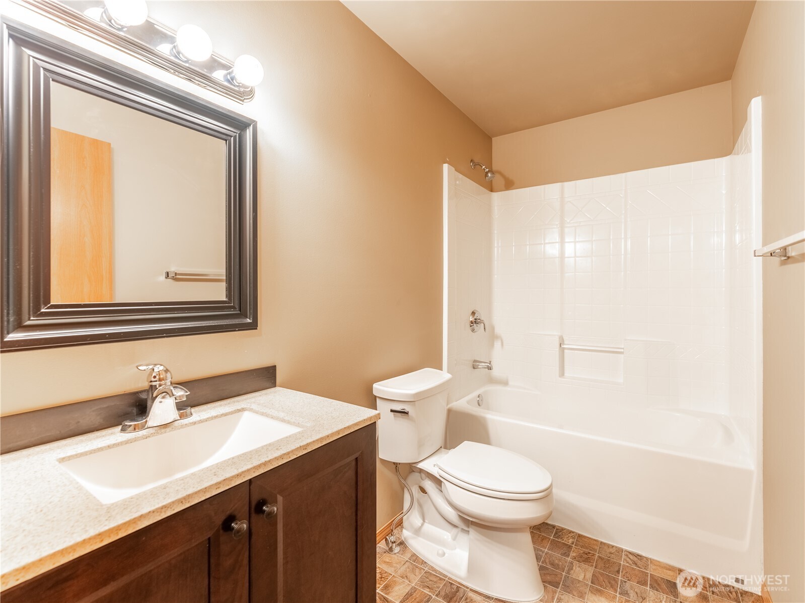 1535 Historic Lane Wenatchee, WA 98801 - Photo 29 of 35 a bathroom with a sink a toilet and shower