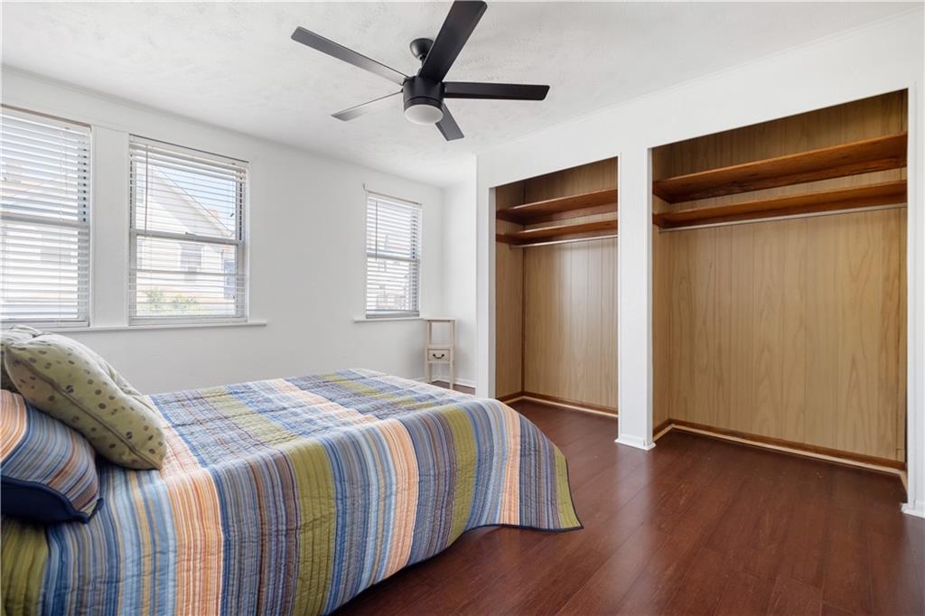 4088 Howley Street Pittsburgh, PA 15224 - Photo 19 of 32 a bedroom with a bed and a window
