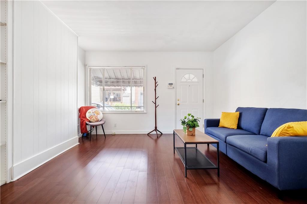 4088 Howley Street Pittsburgh, PA 15224 - Photo 6 of 32 a living room with furniture and wooden floor