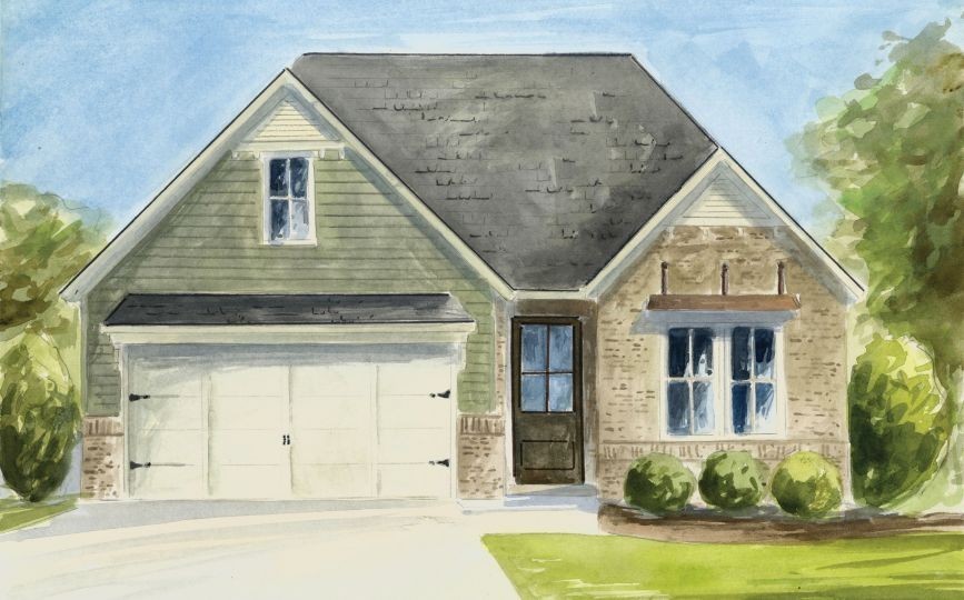 3048 Allerton Way Murfreesboro, TN 37128 - Photo 2 of 5 a front view of a house with garden