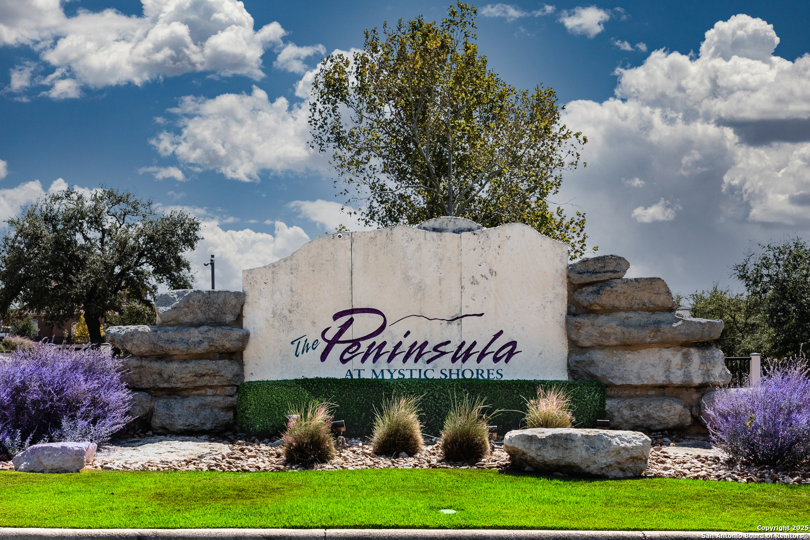 161 Puzzle Pass Spring Branch, TX 78070 - Photo 1 of 18 a sign that is sitting on a brick wall