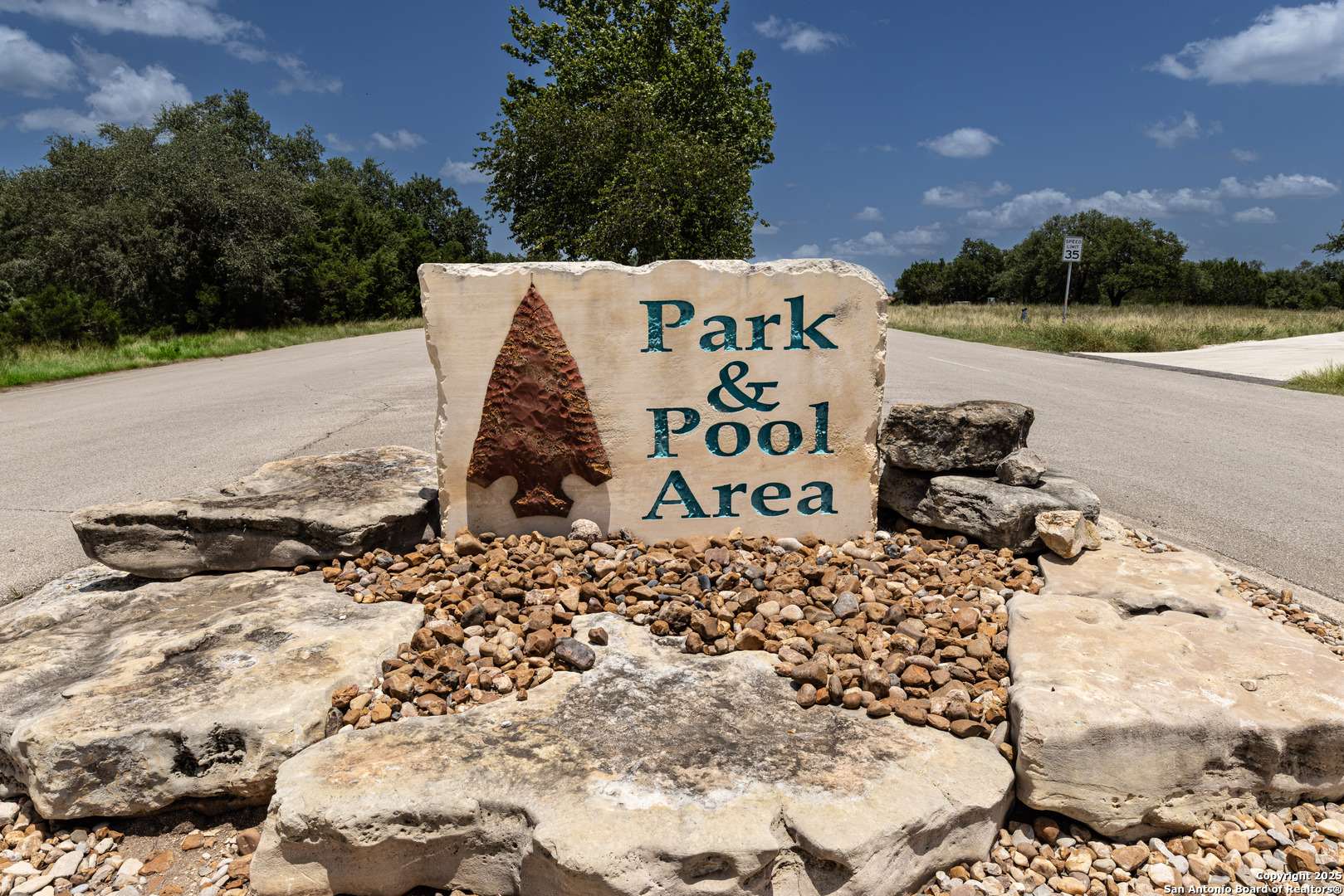 161 Puzzle Pass Spring Branch, TX 78070 - Photo 16 of 18 a view of a road with a snow on the road