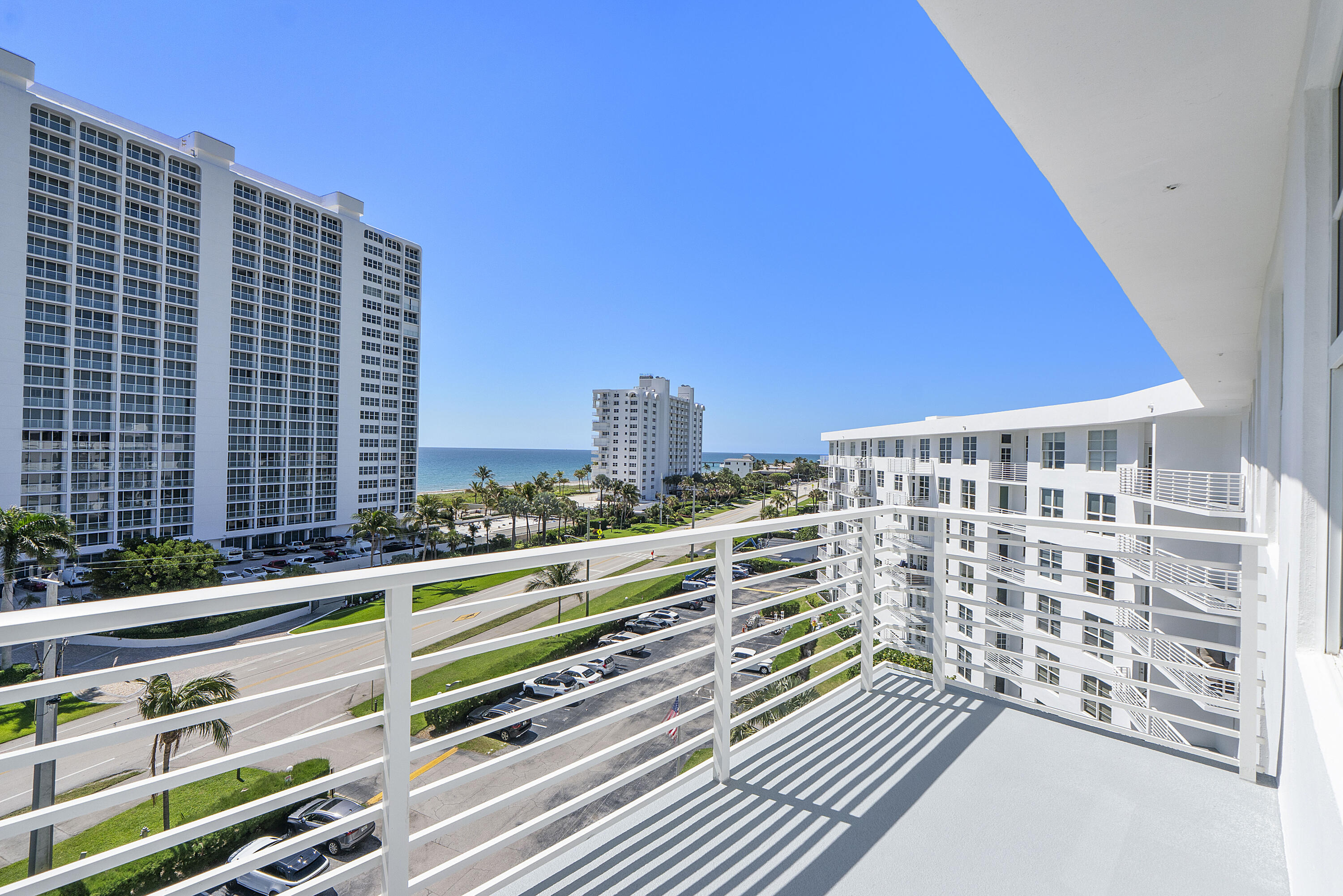 2851 South Ocean Boulevard, Unit 7E Boca Raton, FL 33432 - Photo 7 of 42 Balcony and View