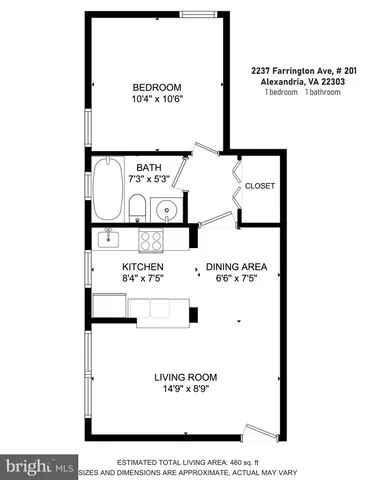 $188,000 | 2237 Farrington Avenue, Unit 6201, Alexandria, VA 22303