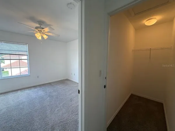 a view of empty room