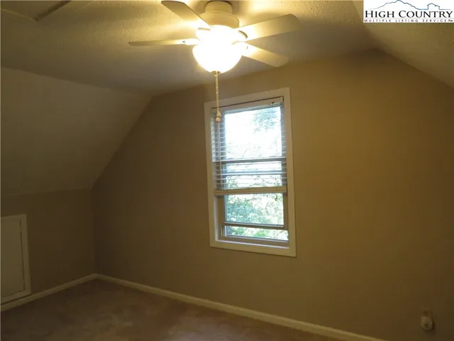 a window in an empty room