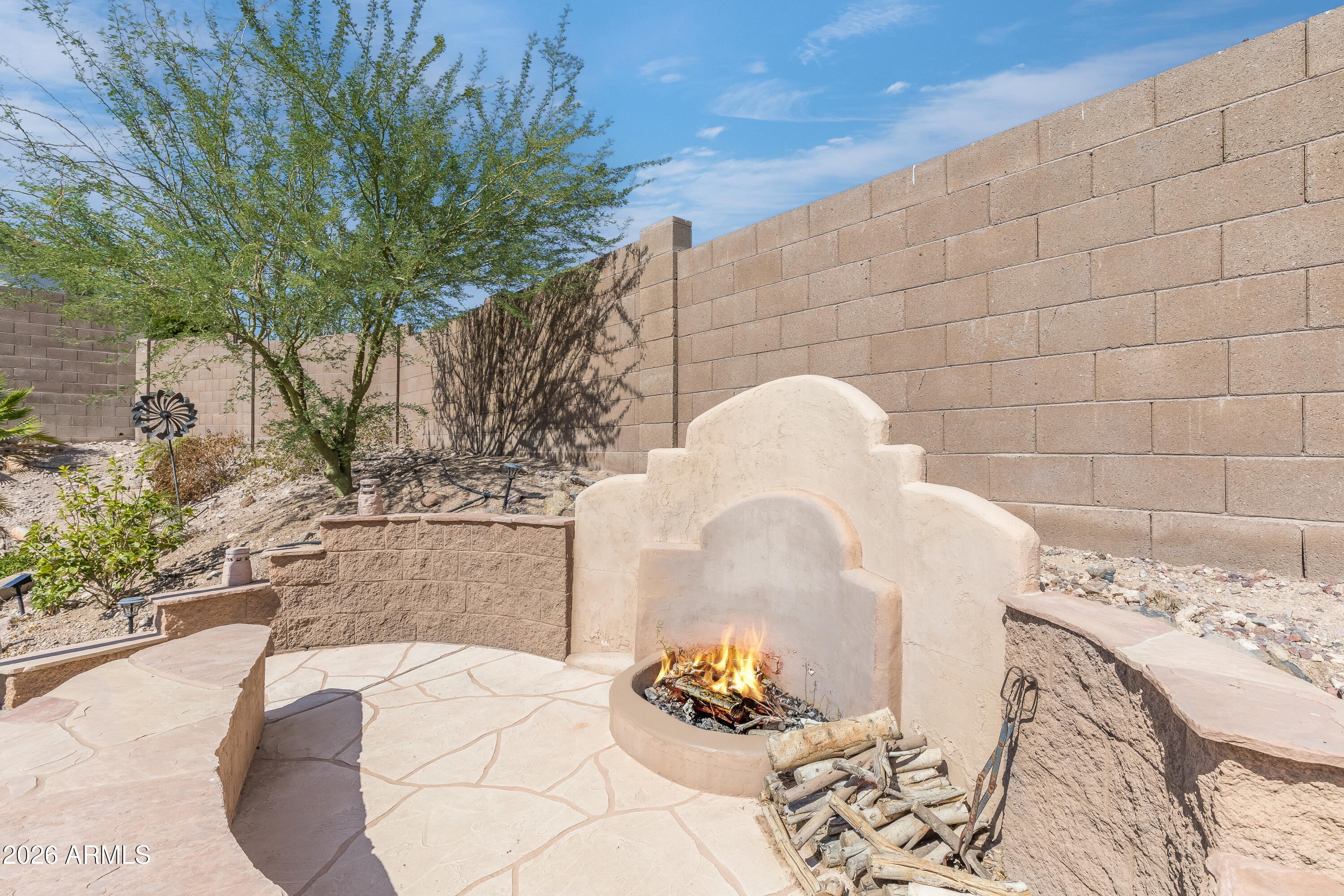 6324 West Avenida Del Rey Phoenix, AZ 85083 - Photo 19 of 22 Outdoor Fireplace
