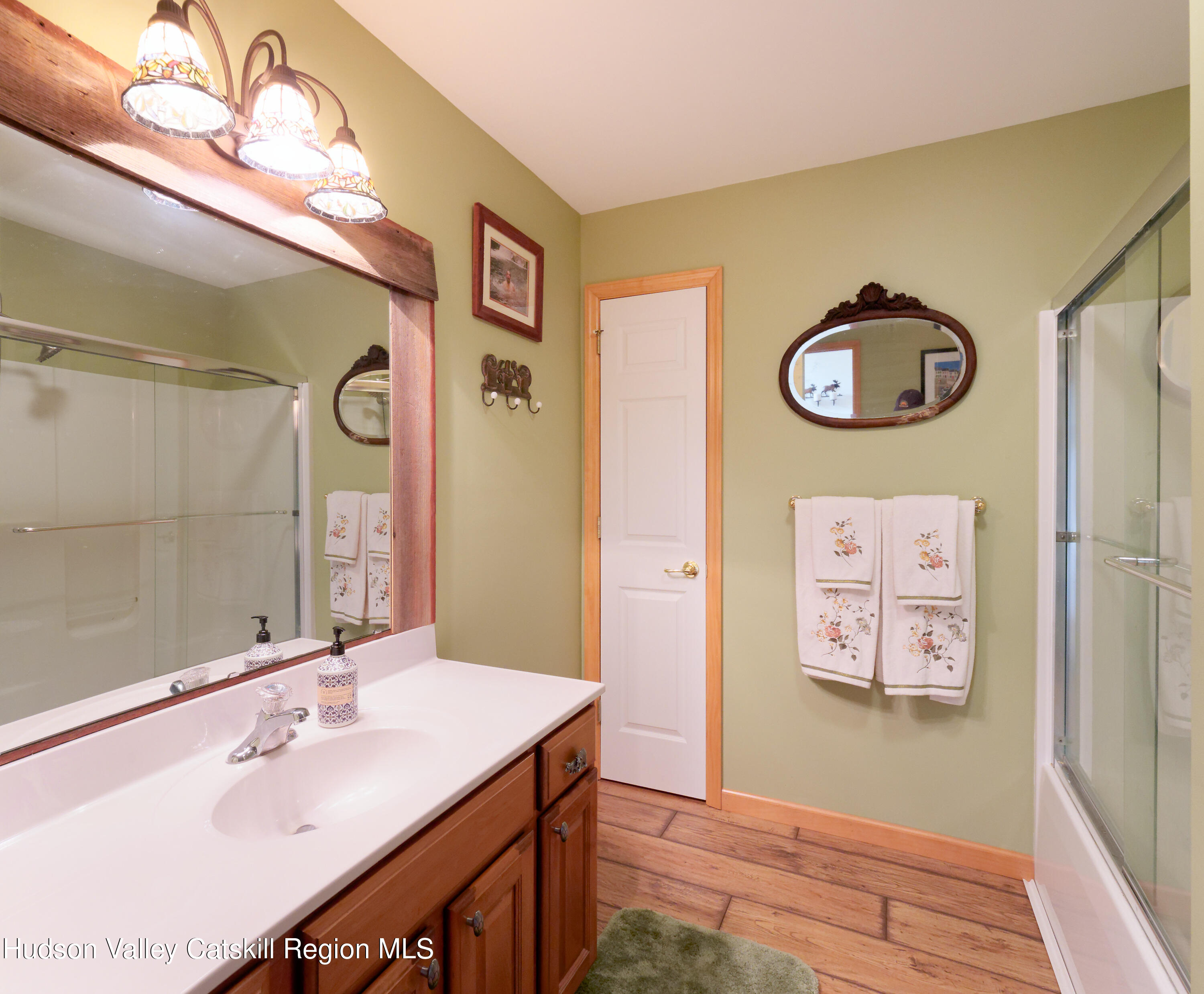1324 Hauverville Road Middleburgh, NY 12122 - Photo 14 of 28 a bathroom with a sink and a mirror