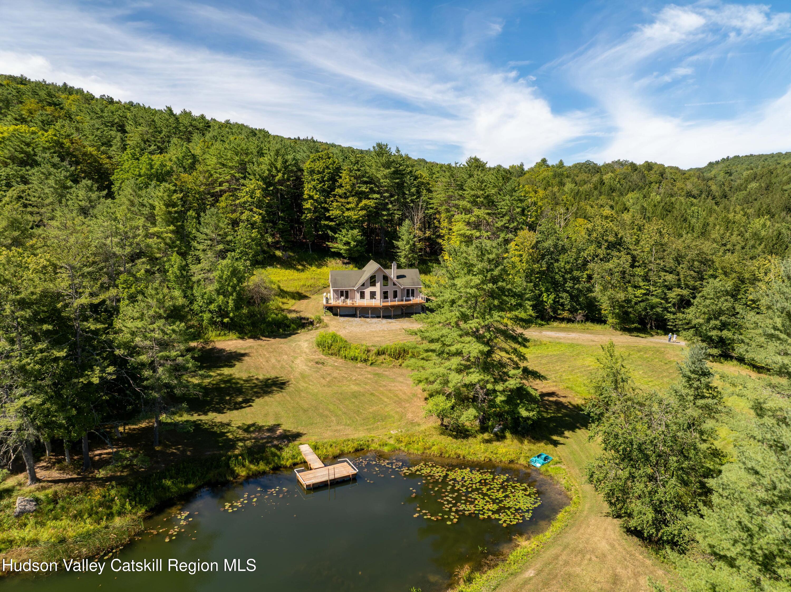 1324 Hauverville Road Middleburgh, NY 12122 - Photo 28 of 28 a view of a lake with a mountain